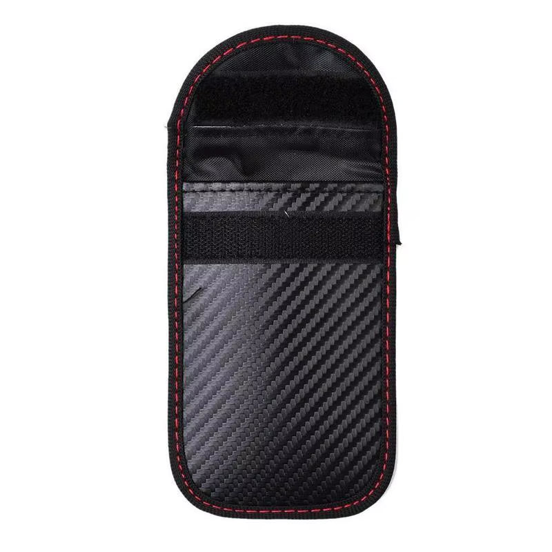 Card Car Keys Case FOB Signal Blocker Bag RFID Shielding Key Credit Card Bags Organizer for Privacy Protection