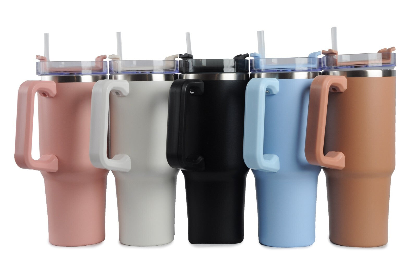 40 Oz Tumbler Cup with Straw Lid Insulated Stainless Steel Water Bottle Tumbler