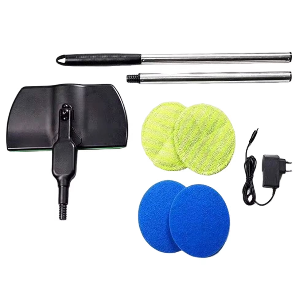 Handheld Electric Mop Cordless Electric Rotating Mop Footswitch Rechargeable Sweeper Waxing Cleaning for Hardwood Tile