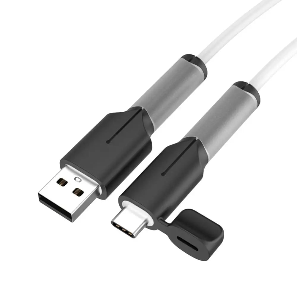 New Cable Protector Soft Silicone Cover Type C Charger Cable Protector Practical Accessories