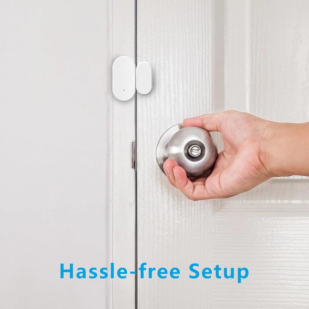 Tuya Zigbee Smart Door Window Sensor Door Open Closed Detectors Smart Home Security Protection Alarm System for Alexa Google