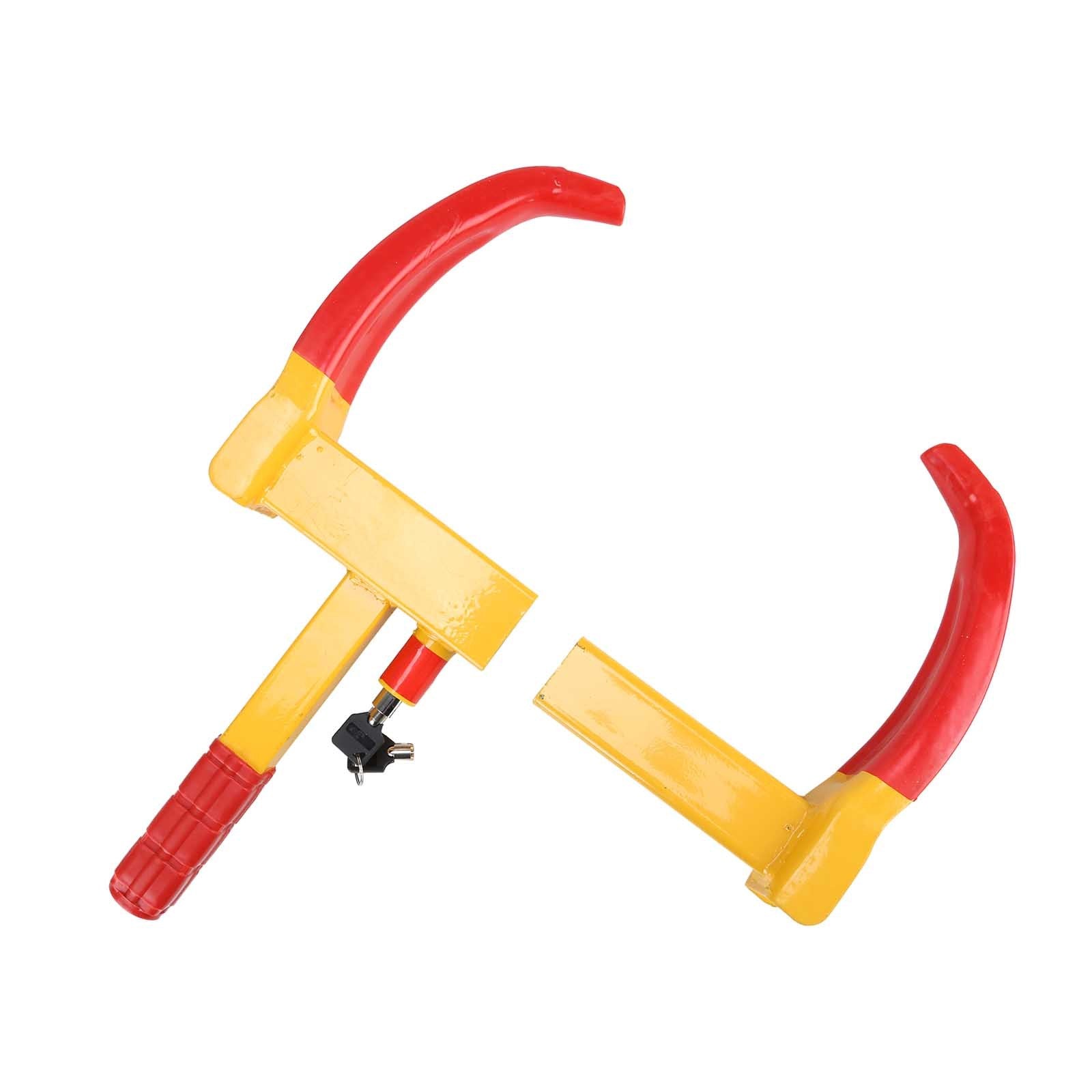 Heavy Duty Security Wheel Clamp Clamps Locks for Caravan Car Van Trailer Lock UK