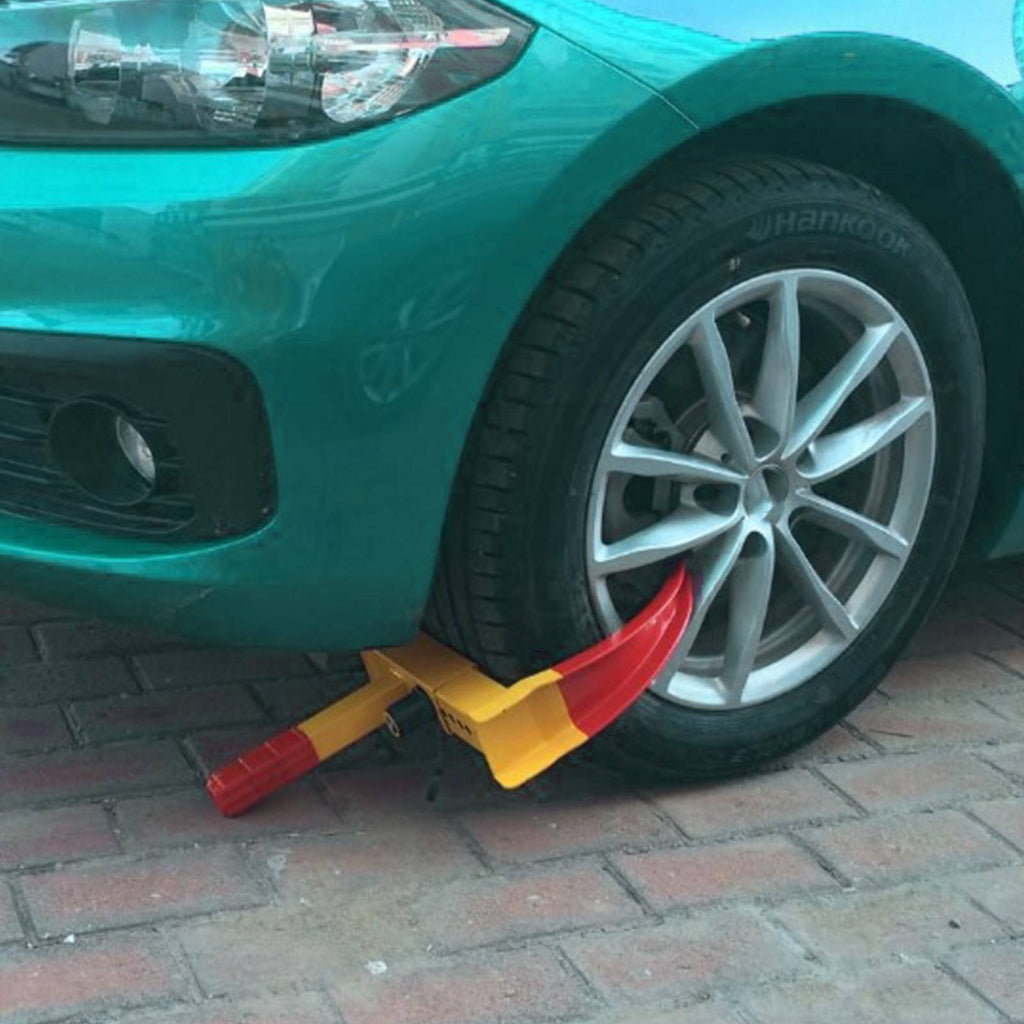 Heavy Duty Security Wheel Clamp Clamps Locks for Caravan Car Van Trailer Lock UK