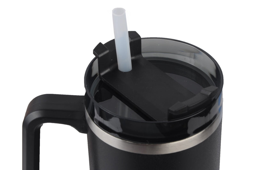 40 Oz Tumbler Cup with Straw Lid Insulated Stainless Steel Water Bottle Tumbler