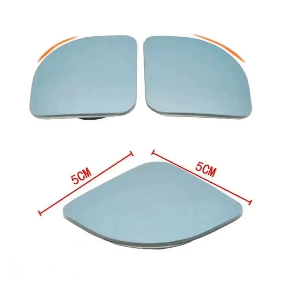 2Pcs Car Mirror Wide Angle Car Blind Spot Mirrors 360° Adjustable Auxiliary Rearview Mirrors HD Frameless Small round Mirror