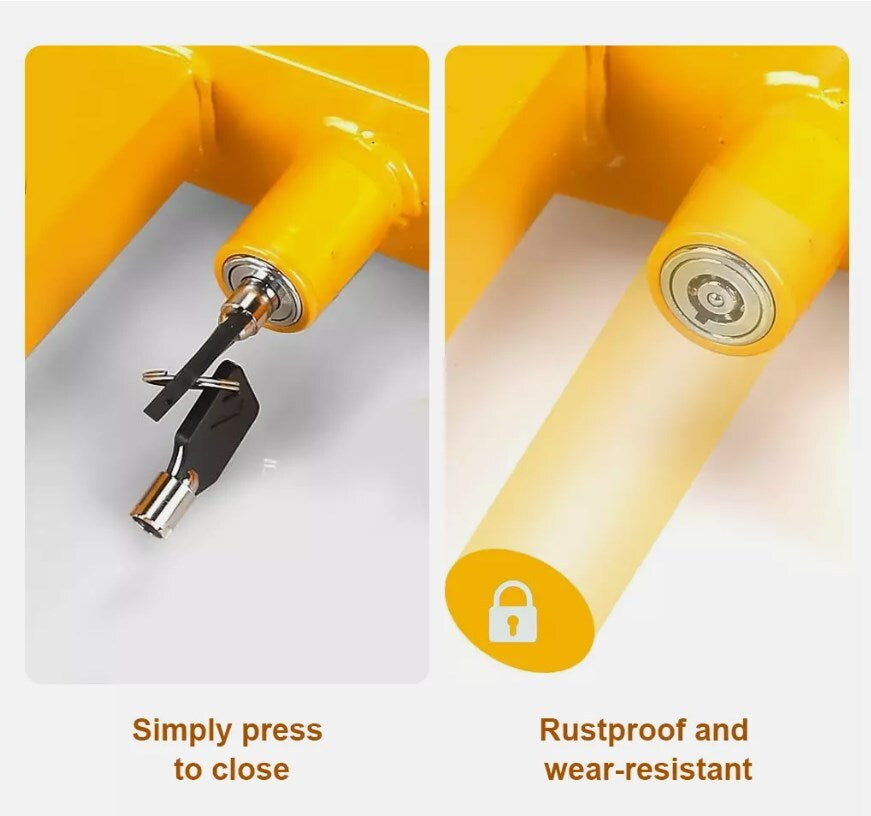 Heavy Duty Security Wheel Clamp Clamps Locks for Caravan Car Van Trailer Lock UK