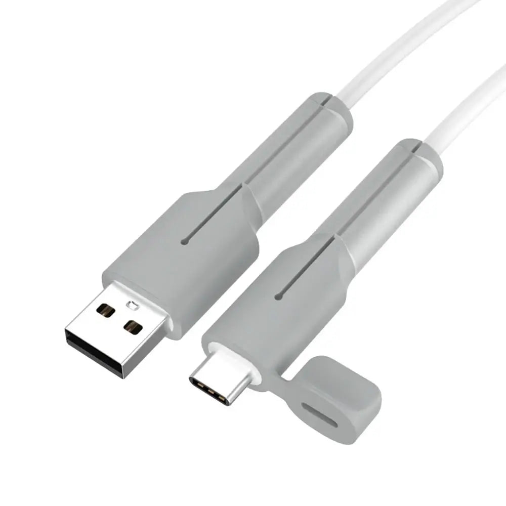 New Cable Protector Soft Silicone Cover Type C Charger Cable Protector Practical Accessories