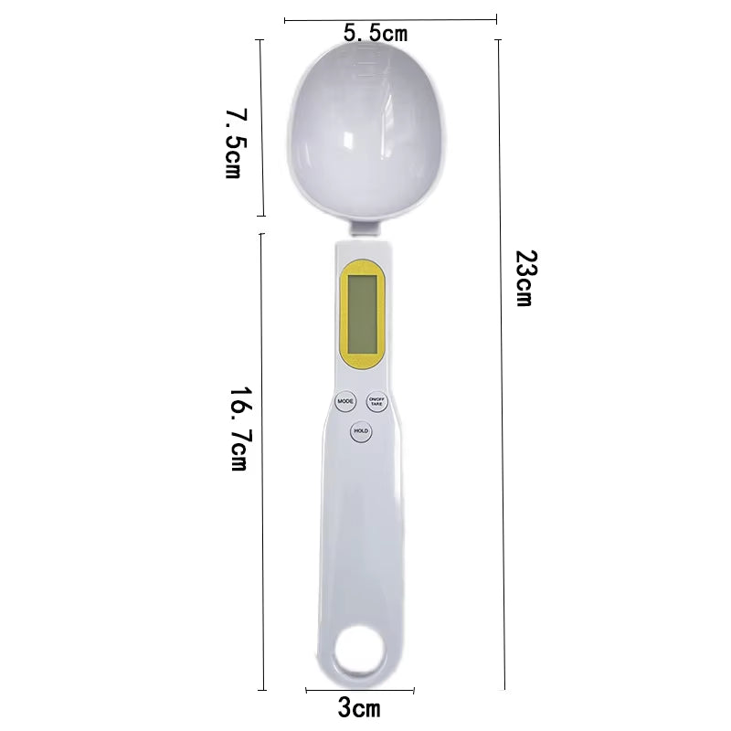 Scale Weighing Spoon Kitchen Scale Electronic Measuring Spoon G Coffee Powder Scale Baking Scale Electronic Measuring Tools