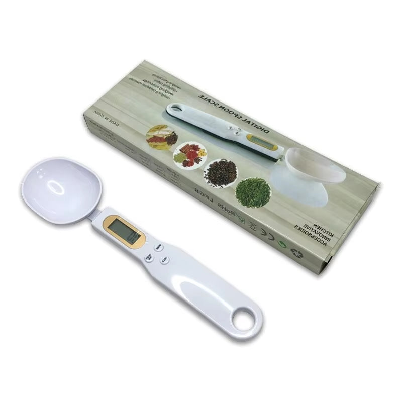 Scale Weighing Spoon Kitchen Scale Electronic Measuring Spoon G Coffee Powder Scale Baking Scale Electronic Measuring Tools