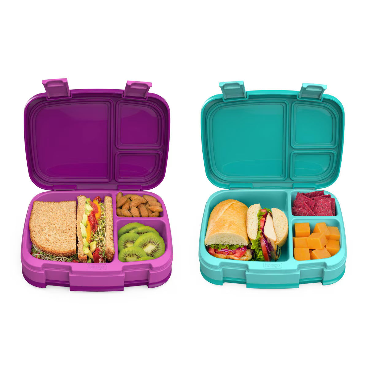 Fresh Lunch Box Bundle, 2 Pack in Purple & Mint